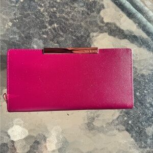 Ted Baker Elegant Pink Clutch
